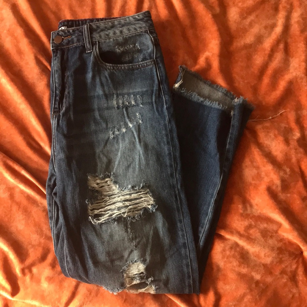 Fashion Nova High Waisted Mom Jean